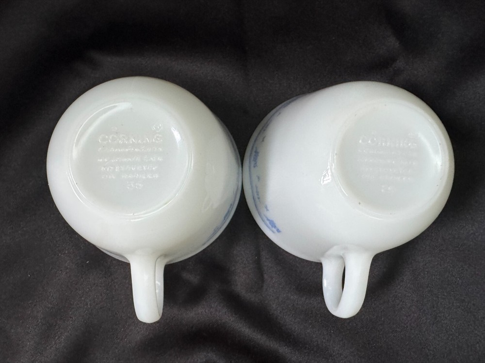 Corning Ware Morning Blue Teacups