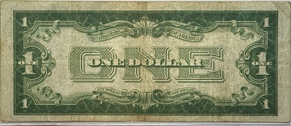 1928-A $1 Silver Certificate - Funny Back Note - CGA VF 25