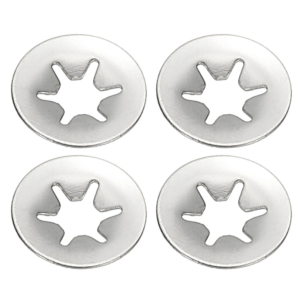150 Pcs M4 Star Internal Tooth Lock Washers Stainless Steel Locking Washers