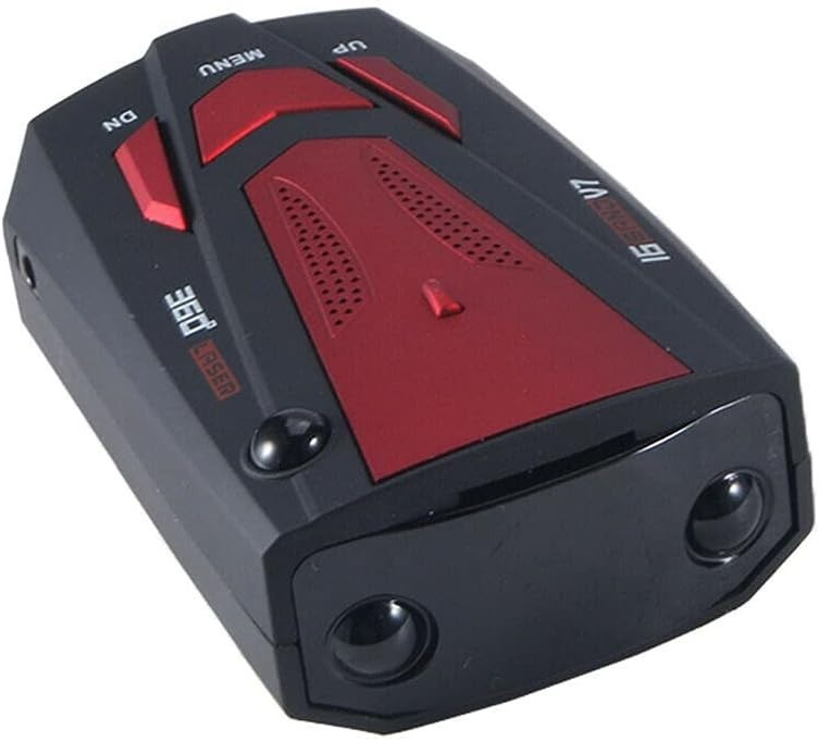 High Sensitivity Radar Detector - 360° Laser Detection & Voice Alert System