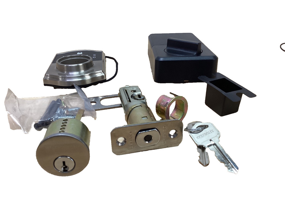 DEFIANT Electronic TouchPad Deadbolt Satin Nickel 10 user codes