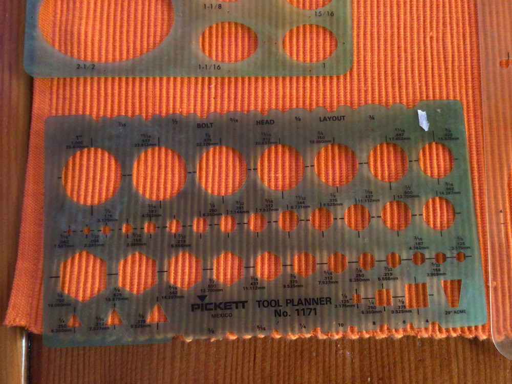 RAPIDESIGN Bolts & Nuts Template #85 Socket timely eclipse PICKETT LOT