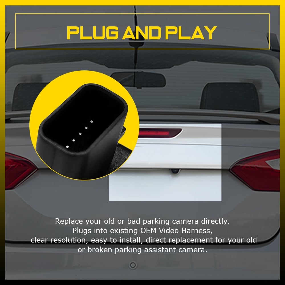 For 2014 Ford Focus S SE SEL Titanium Rear View BackUp Camera Replacement EOA