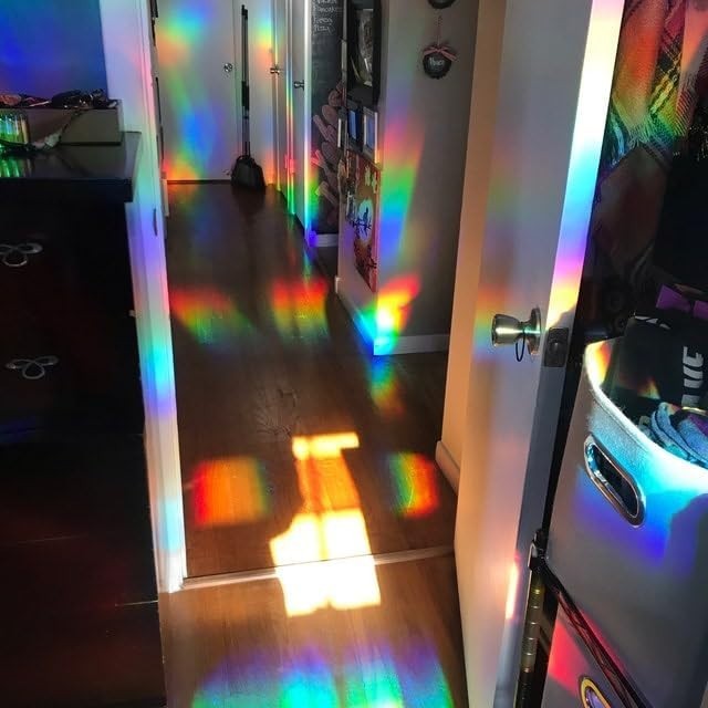 Reusable DIY Diffraction Grating Sheet 6" x 36" - Perfect for Creative Projects