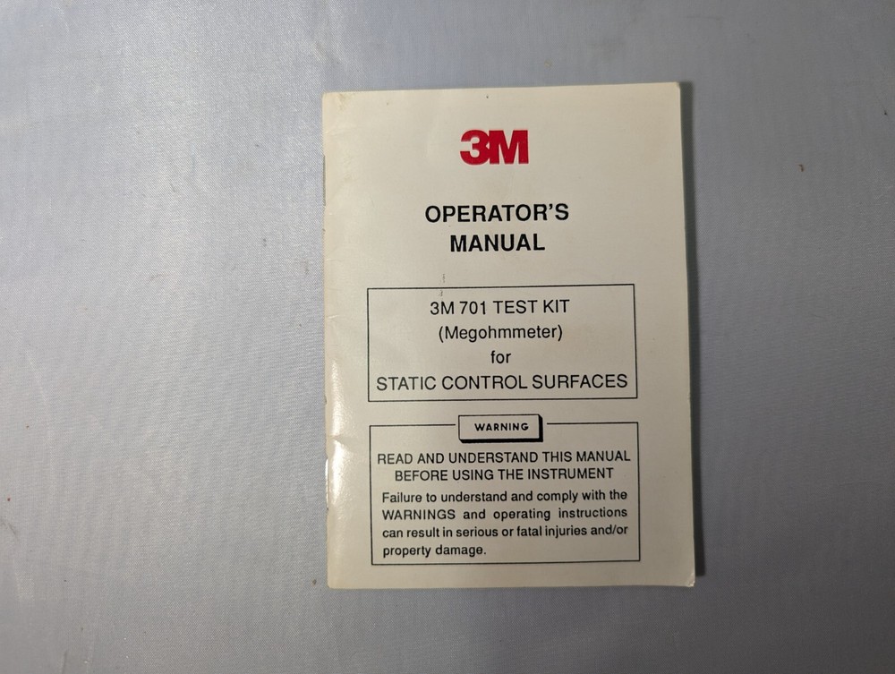3M Electrical 701 Test Kit for Static Control Services