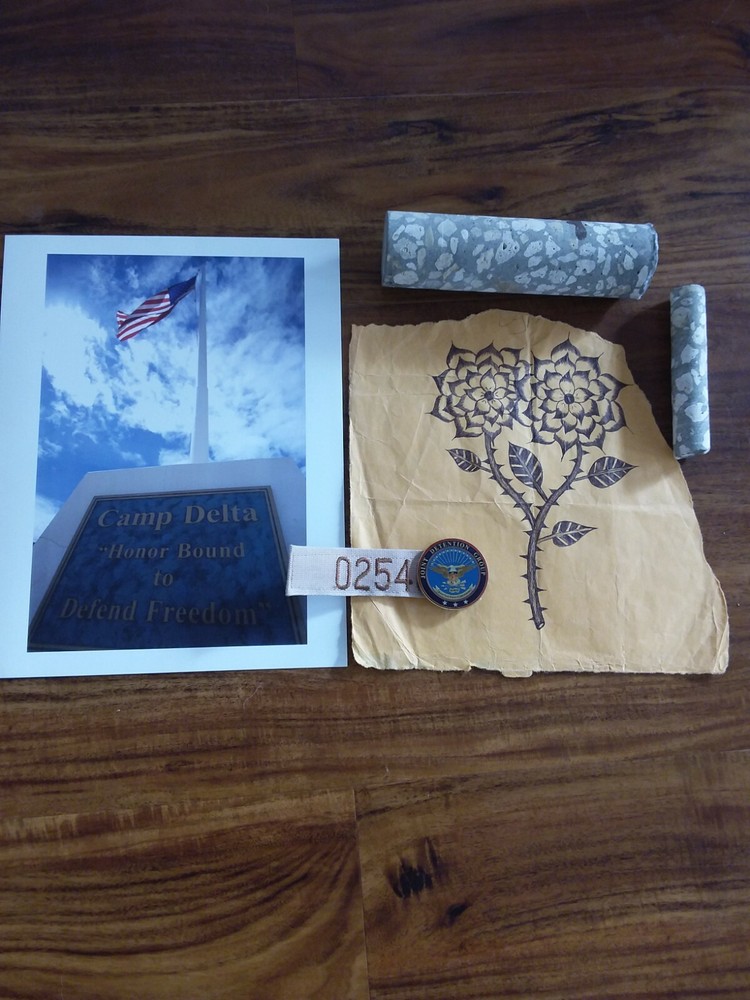 Guantanamo Bay GITMO collection rare terrorist art souvenir