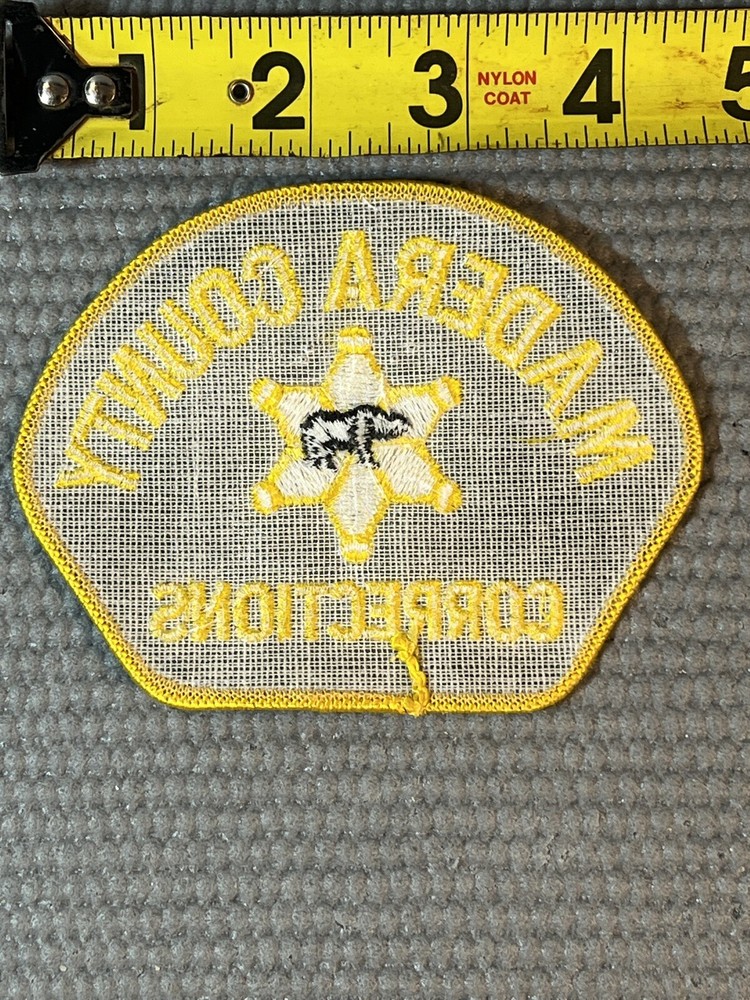 MADERA COUNTY CALIFORNIA CORRECTIONS Patch