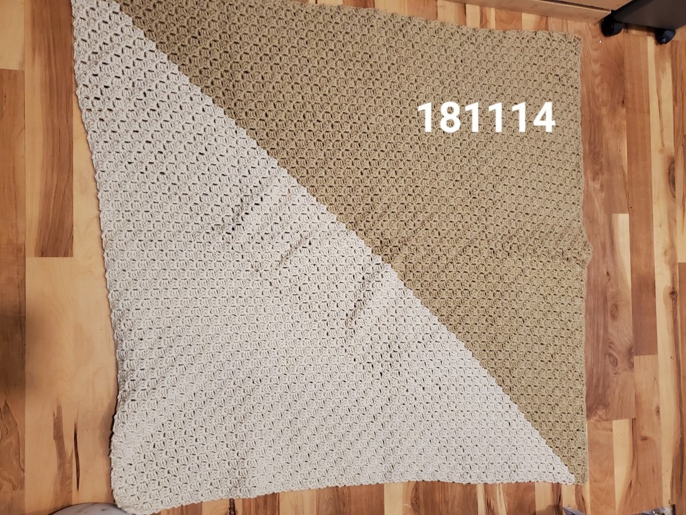 Handmade Crochet Throw Blanket