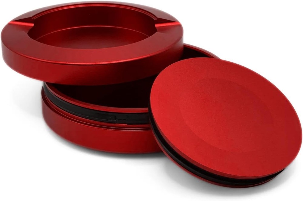 Metal Containers | Cans | Accessories ( Red )
