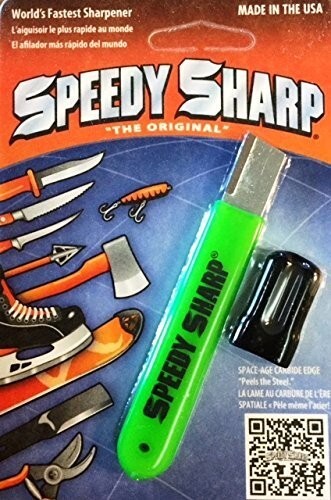 "The Original" Speedy Sharp Carbide Knife Sharpener, neon green or  green