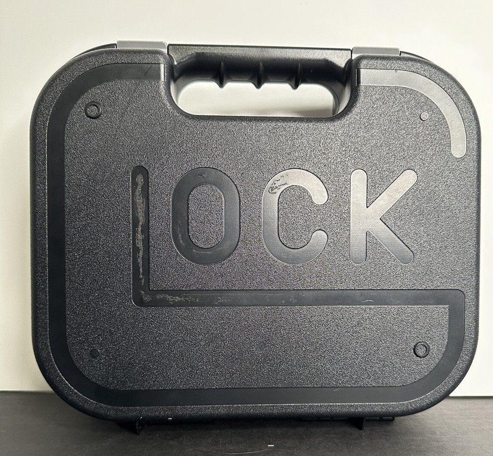 Glock G19 Hard Plastic Case Box GEN 5 W/ Sealed Envelope with Papers