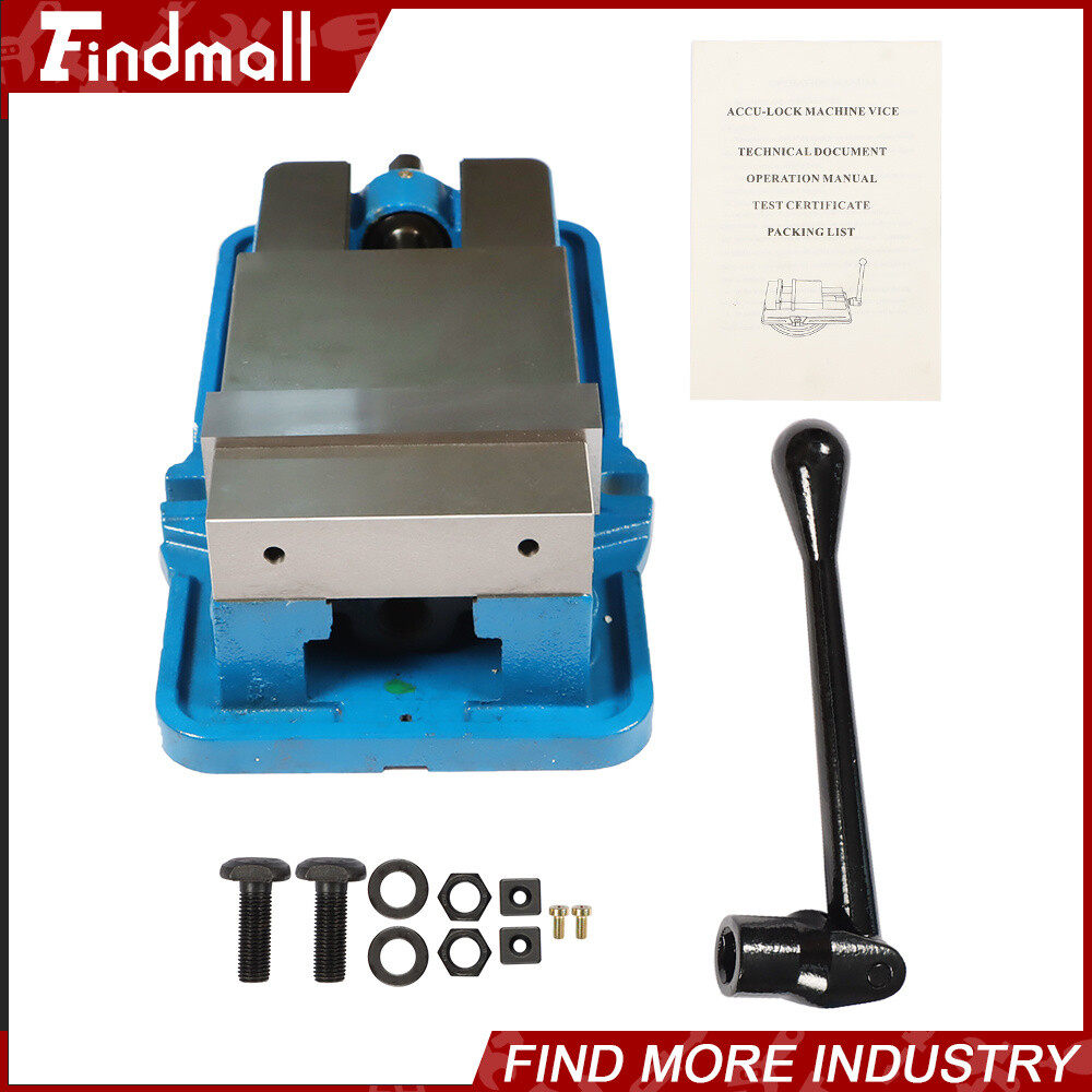 Findmall 6Inch Lockdown Vise Precision CNC Milling Machine Bench Clamping Vice