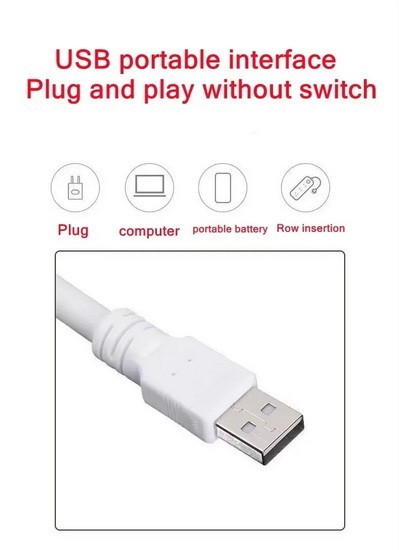 LEDs USB Direct Plug Portable Lamp Notebook Computer Lamp Eye Protection Student