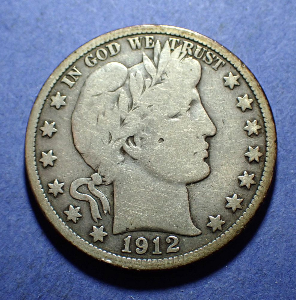 1912-D Barber Half  VG