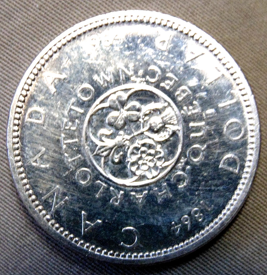 CANADA 1964 BU UNCIRCULATED .800 silver dollar