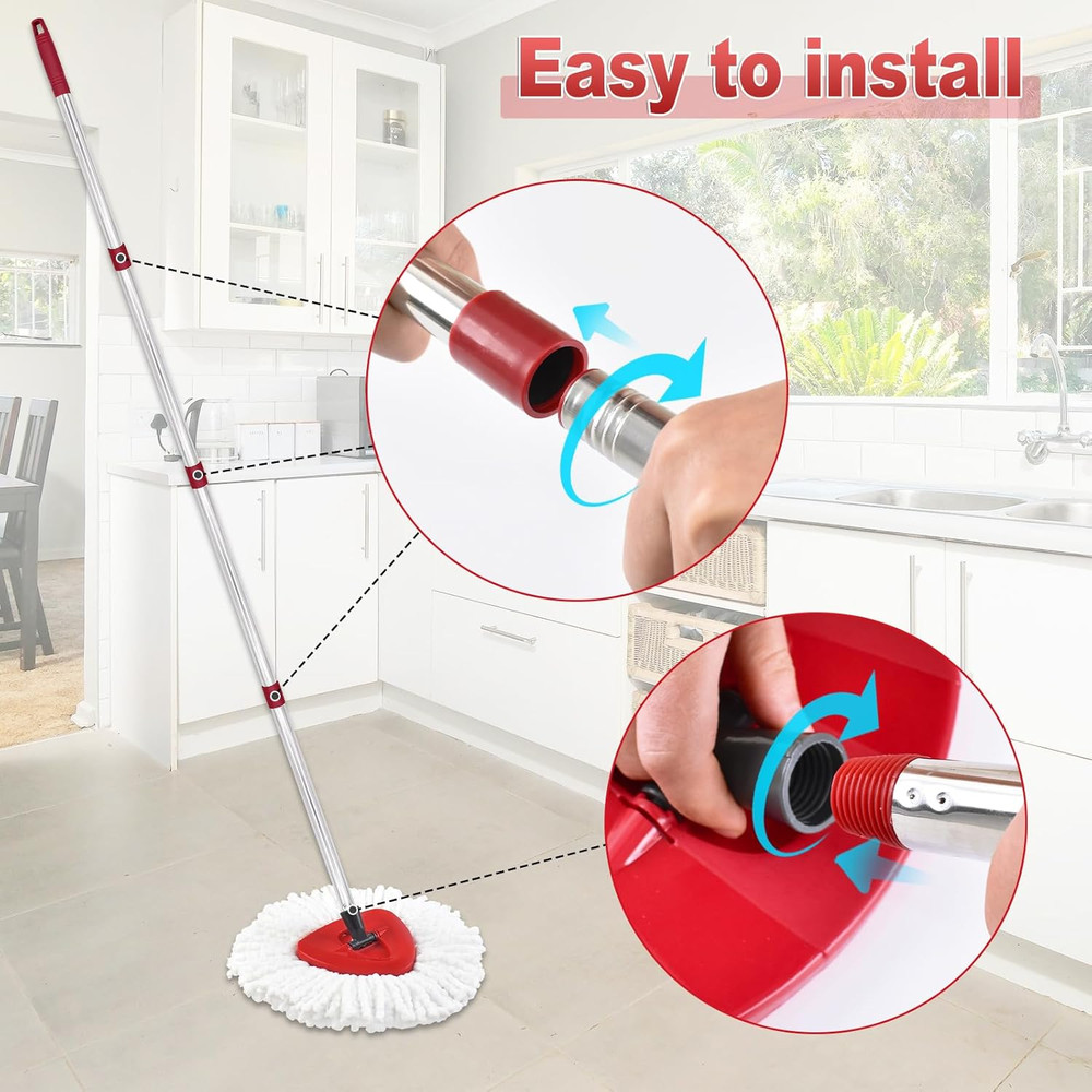 Mop Handle for Ocedar, Mop Handle for O Cedar, Spin Mop Replacement Handle for O