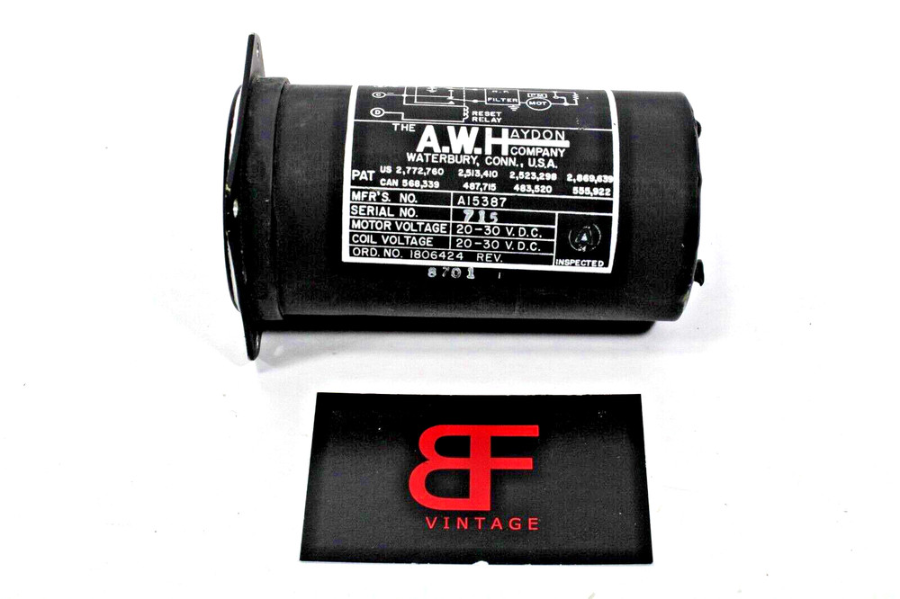 A15316 A.W. Hayden Stop Clock Indicator EL4021