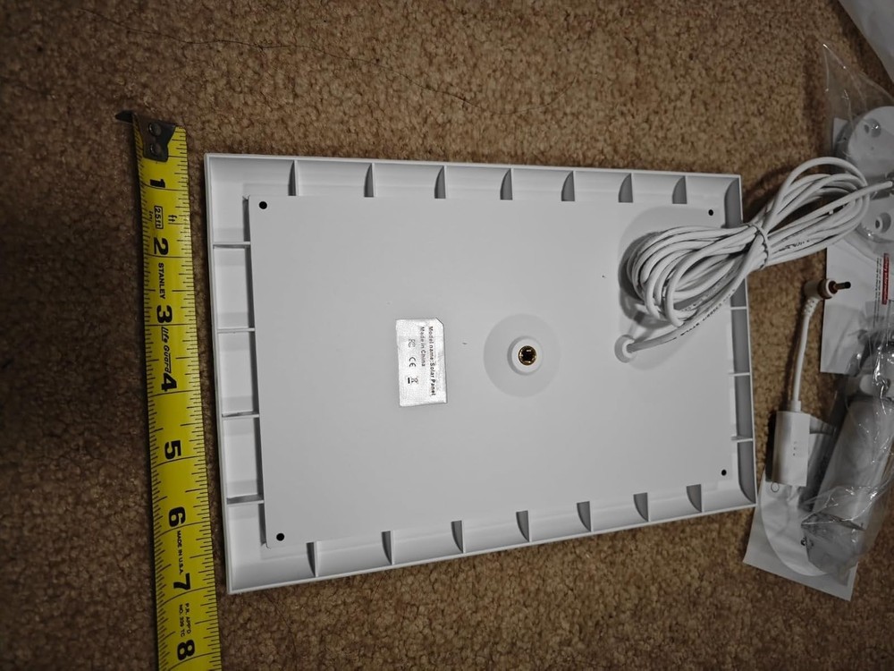 Solar Panel for Ring Camera(2nd Generation) Dustproof Waterproof 5W Solar Panel