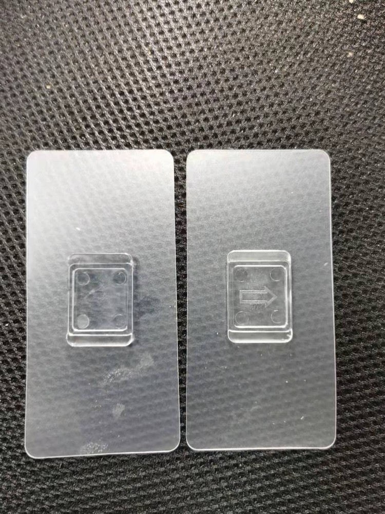 BHeadCat Double Automatic Toothpaste Stickers for 2&3 Cups, Transparent