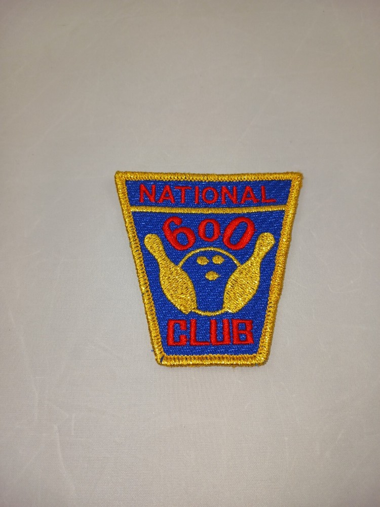 600 Club Cloth Bowling Patch