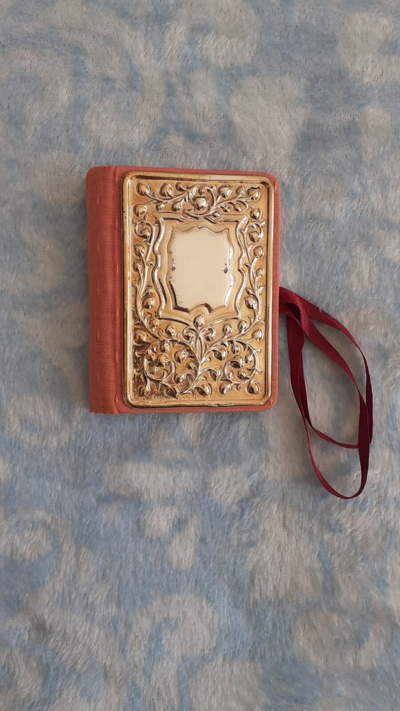 Vintage 925 Silver Mini Diary Holder