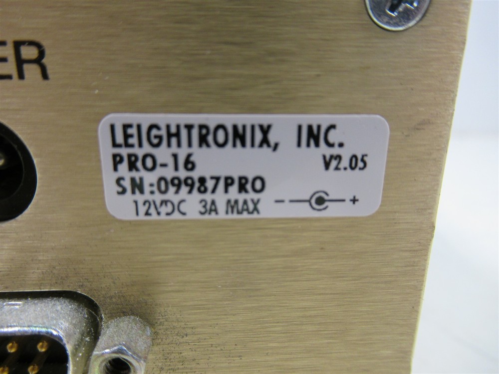 Leightronix Pro 16 Event Controller Audio Video Switcher