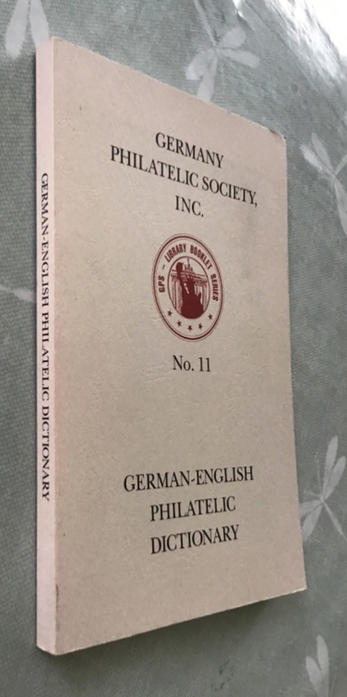 German -English Philatelic Dictionary
