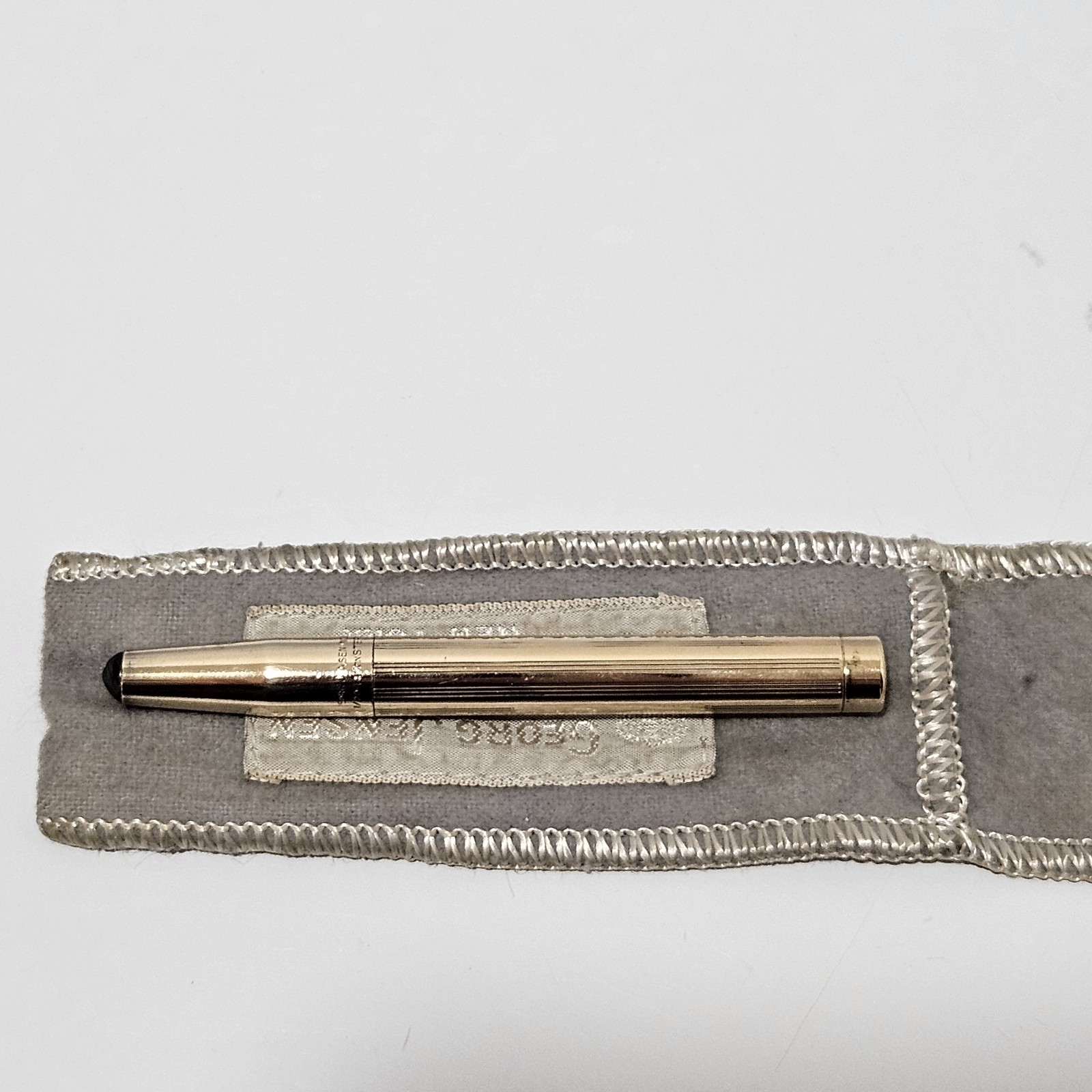 Genuine Georg Jensen 14k Gold Filled Over Sterling Vtg. Charcoal Artist's Pencil