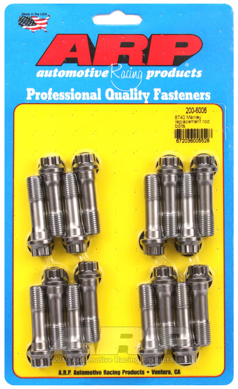 ARP 200-6006 Manley Replacement Rod Bolt Kit