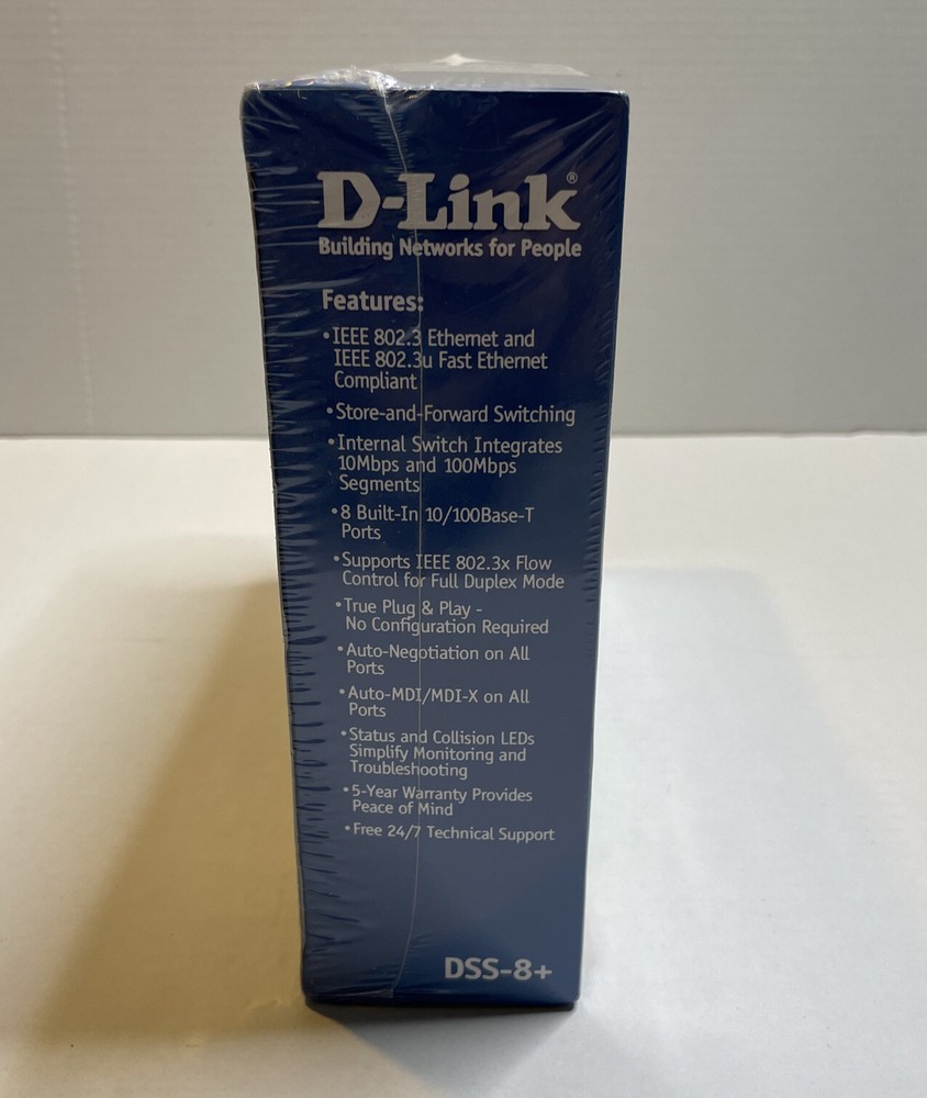 D-Link DSS (DSS8 ) 8-Ports External Switch