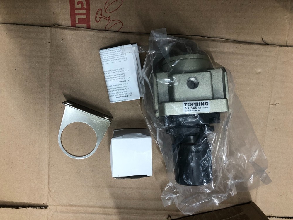 Topring Regulator 51.545, 1" NPTF, 150 PSI Max.