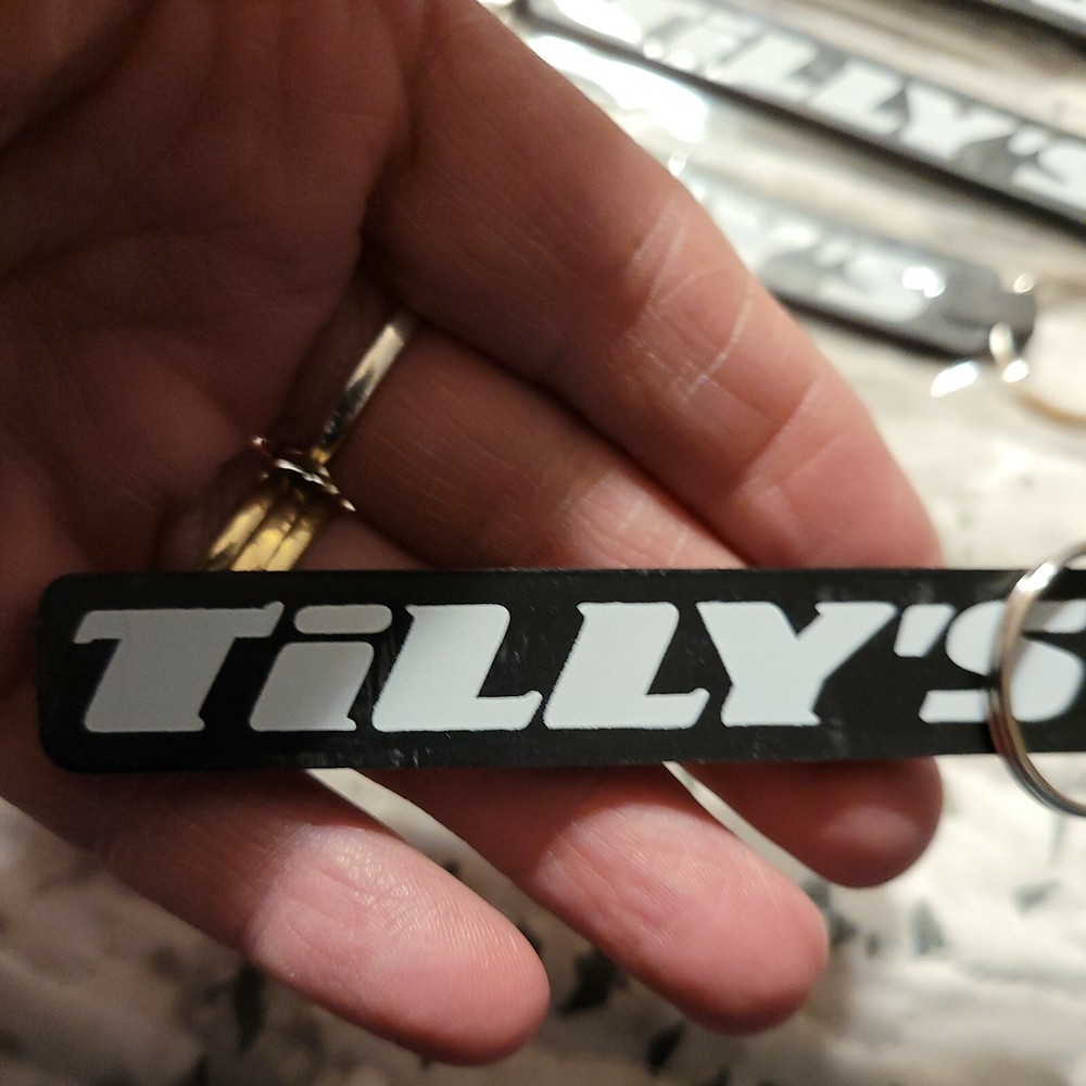 4 Tilly’s Key Chains , bag tag