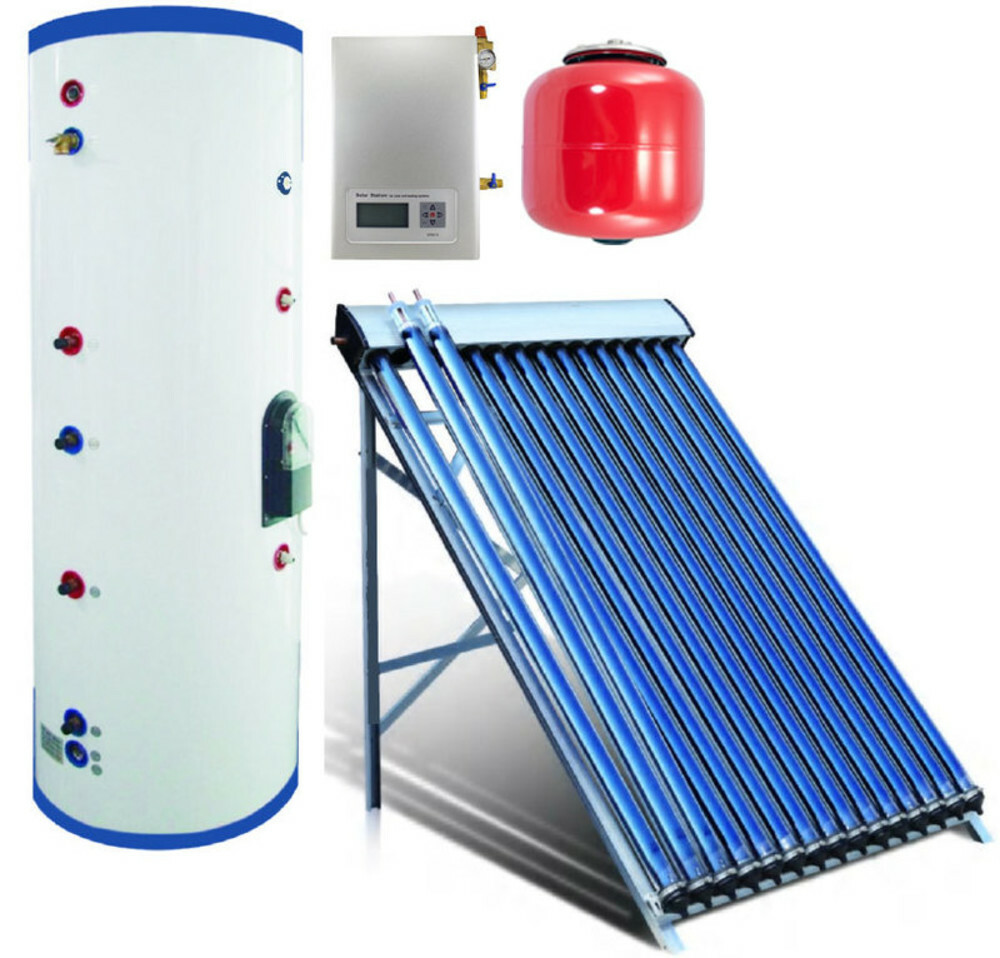 Complete Solar Water Heater System with Advanced Vacuum Tube Technology SRCC
