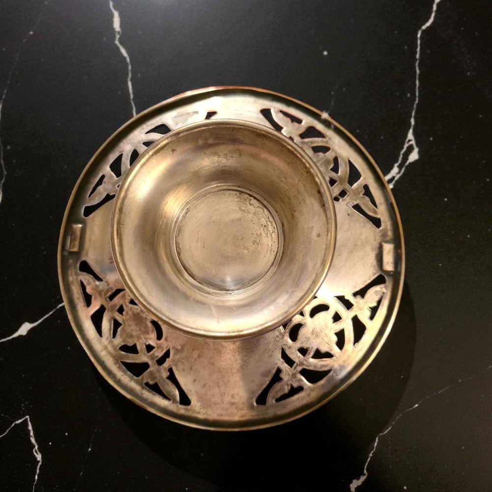 Farberware Silver-Plated Decorative Bowl with Handle READ (DB2)