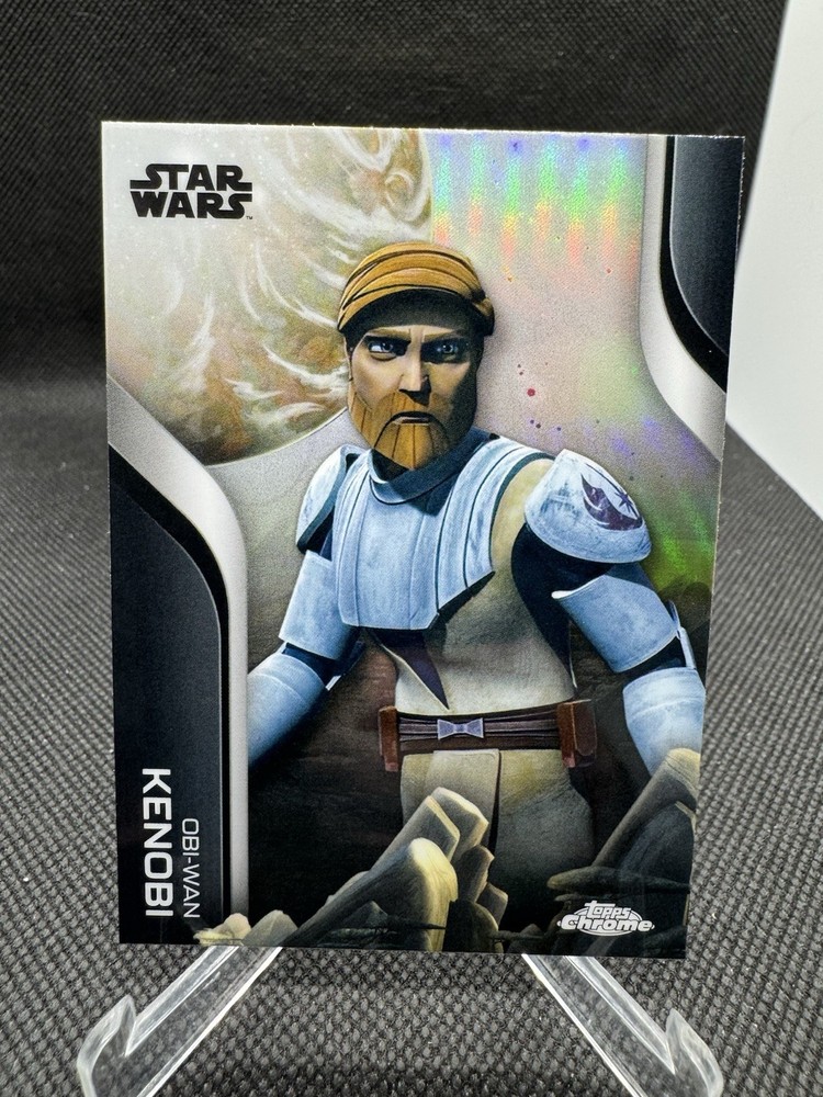 2025 Topps Star Wars Hyperspace - Obi-Wan Kenobi Refractor #MOM-1