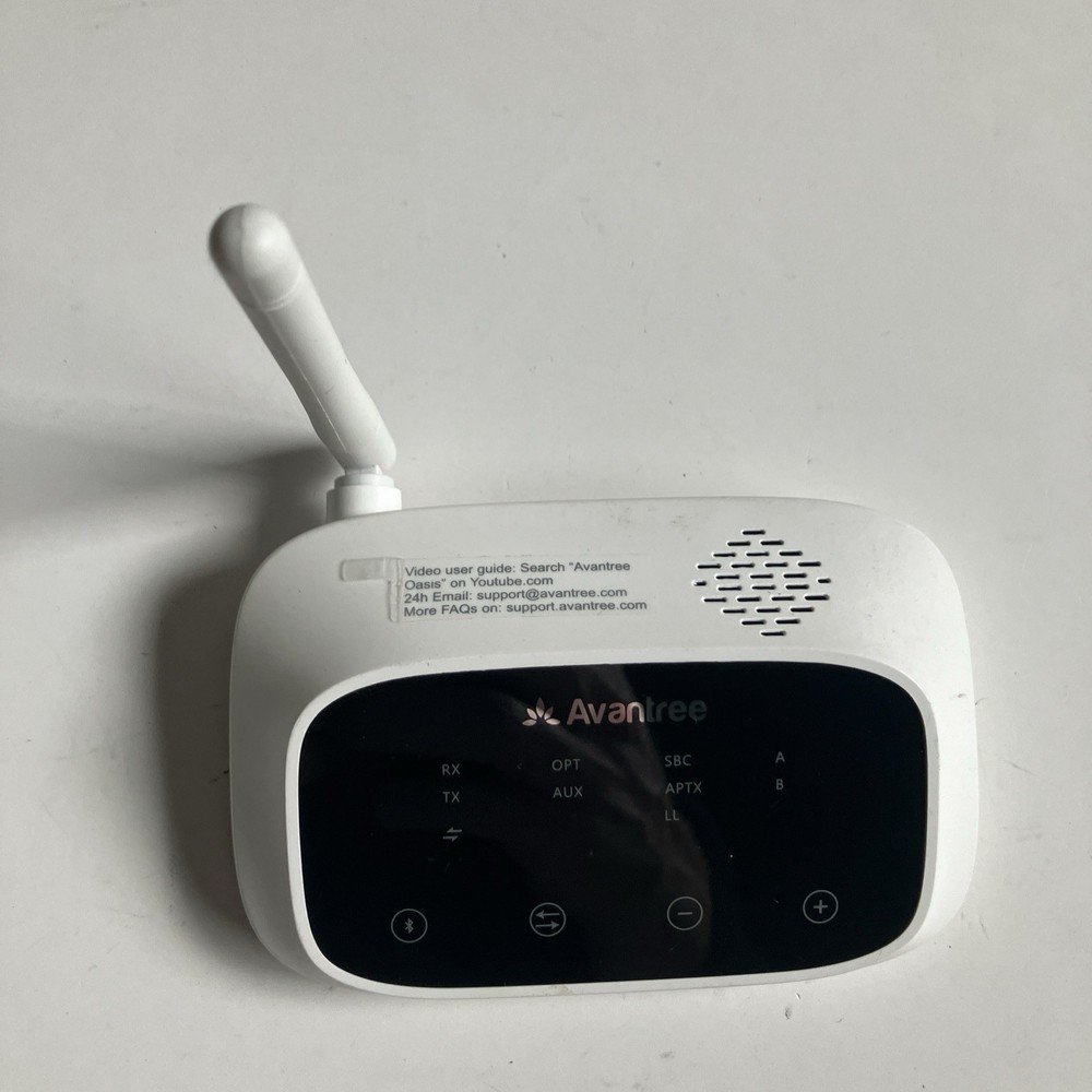 Avantree Oasis Basic BTTC-500 Bluetooth 5.0 Transmitter Receiver for TV AUX OPT