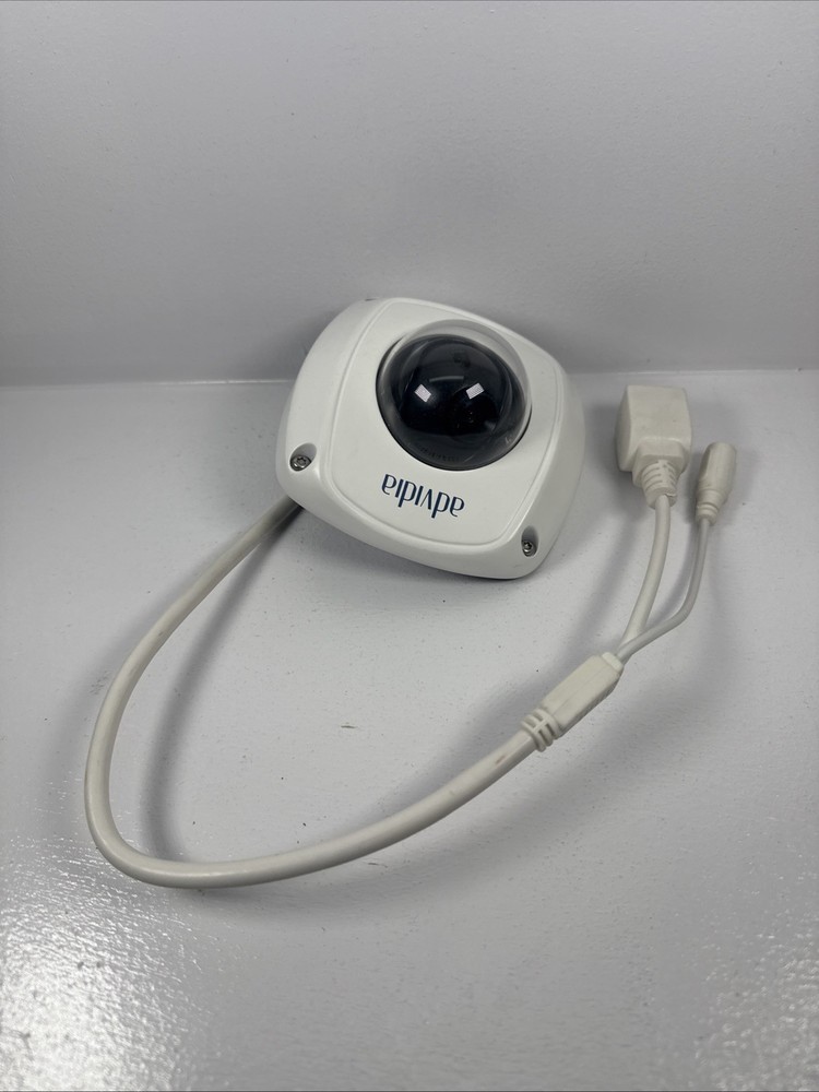 Avidia Model A-46 White PoE IR Network Camera 12v