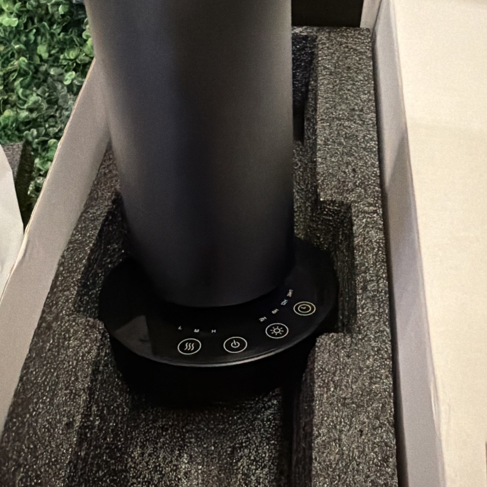 Dakomoda Waterless Diffuser with 90ML Essential Oils, Covers 1000 Sq Black