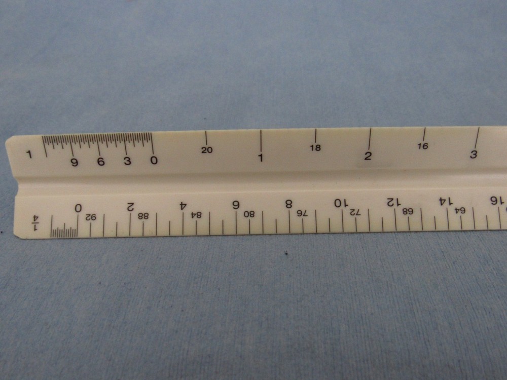 Staedtler 987 19-31 Triangular 12" Architect Scale