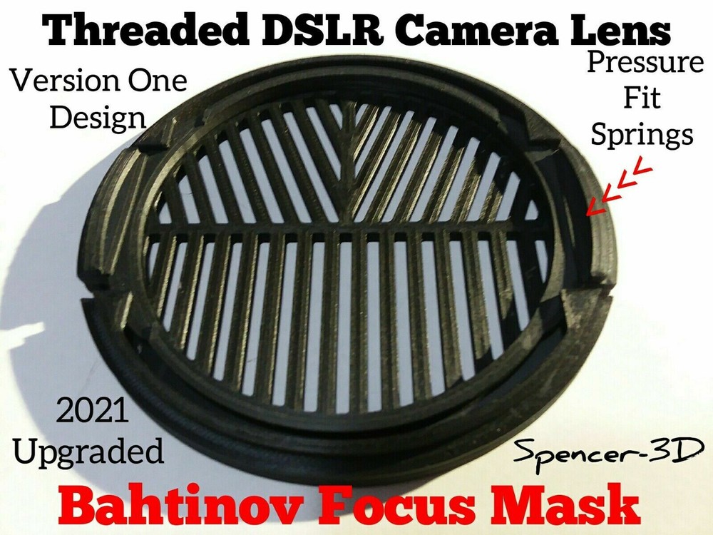 80mm Thread DSLR Camera Lense Bahtinov Focus Mask