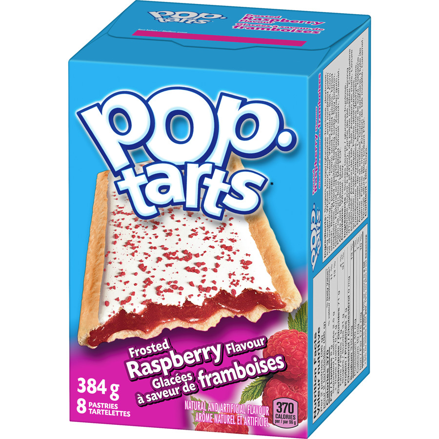 2-Pack Kelloggs Poptarts Pop Tarts Frosted Raspberry