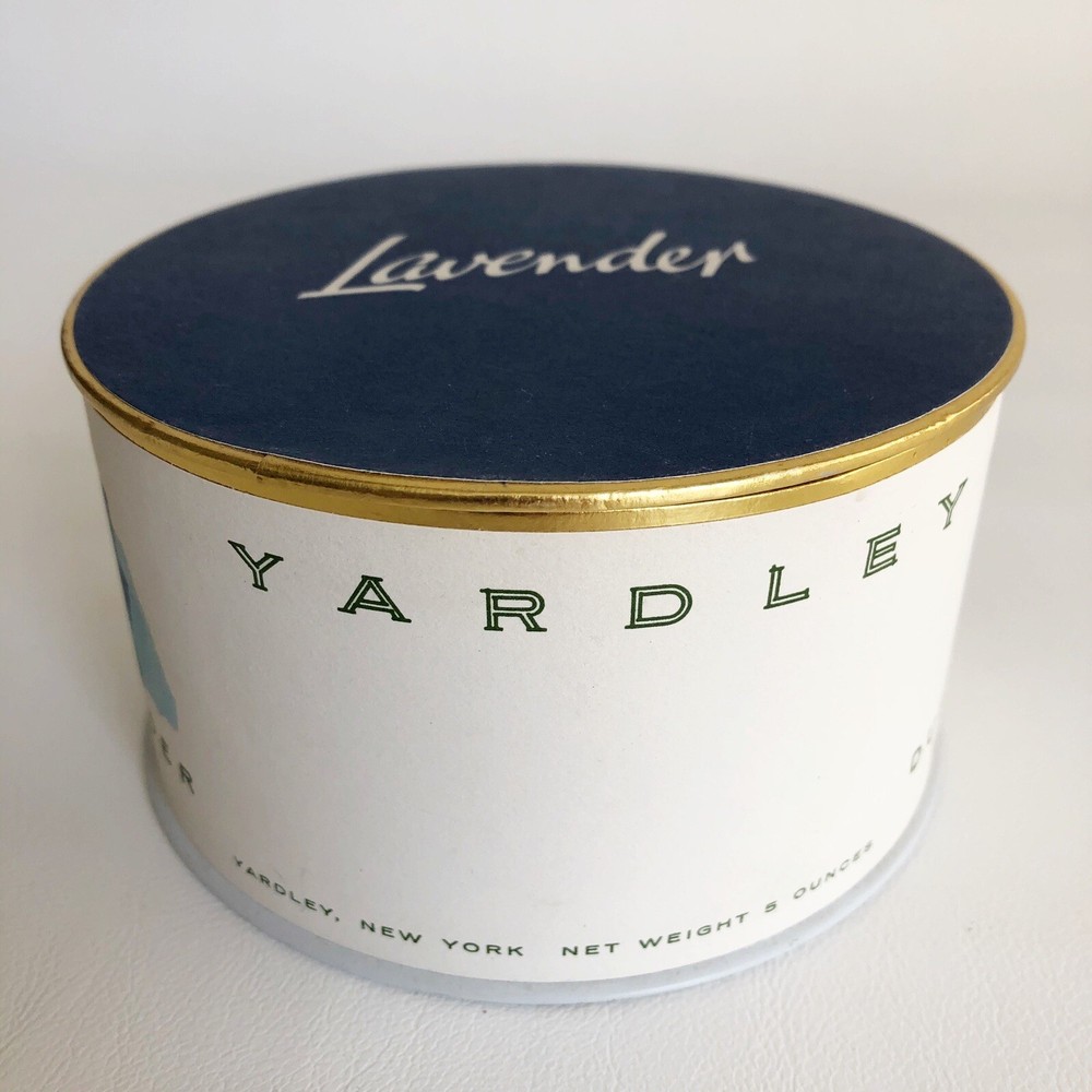 VINTAGE YARDLEY LAVENDER DUSTING POWDER 5oz NOS UNOPENED