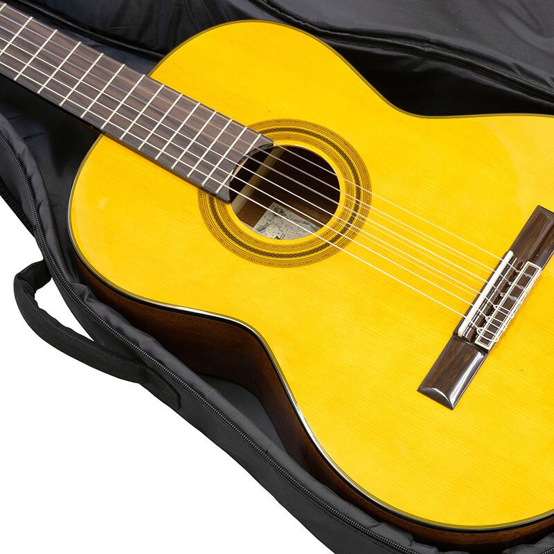 ARIA Classical Guitar with Built-in Preamp Solid Spruce Top Mahogany Back