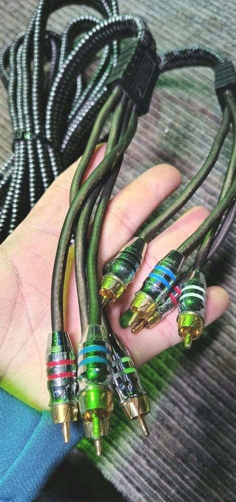 SUNDOWN AUDIO 17FT SAZ 4CHANNEL SOLID 100% OFC COPPER Tested ✅