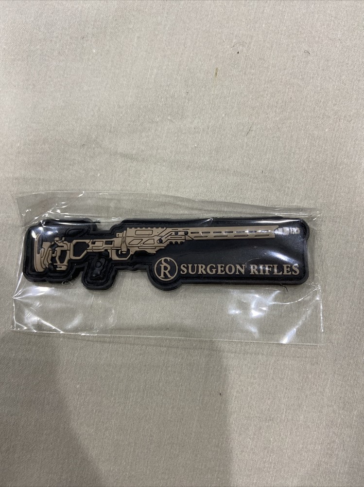 Shot Show Surgeon Rifles Tactical Morale Patch