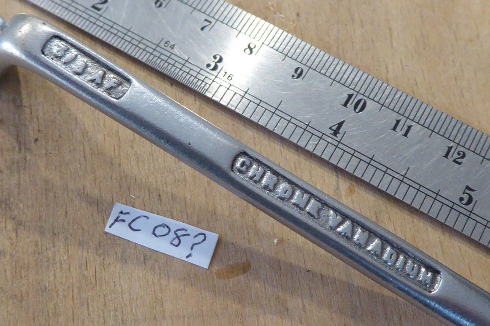 GORDON TOOLS 5 /16 X 3/8" AF cranked ring spanner