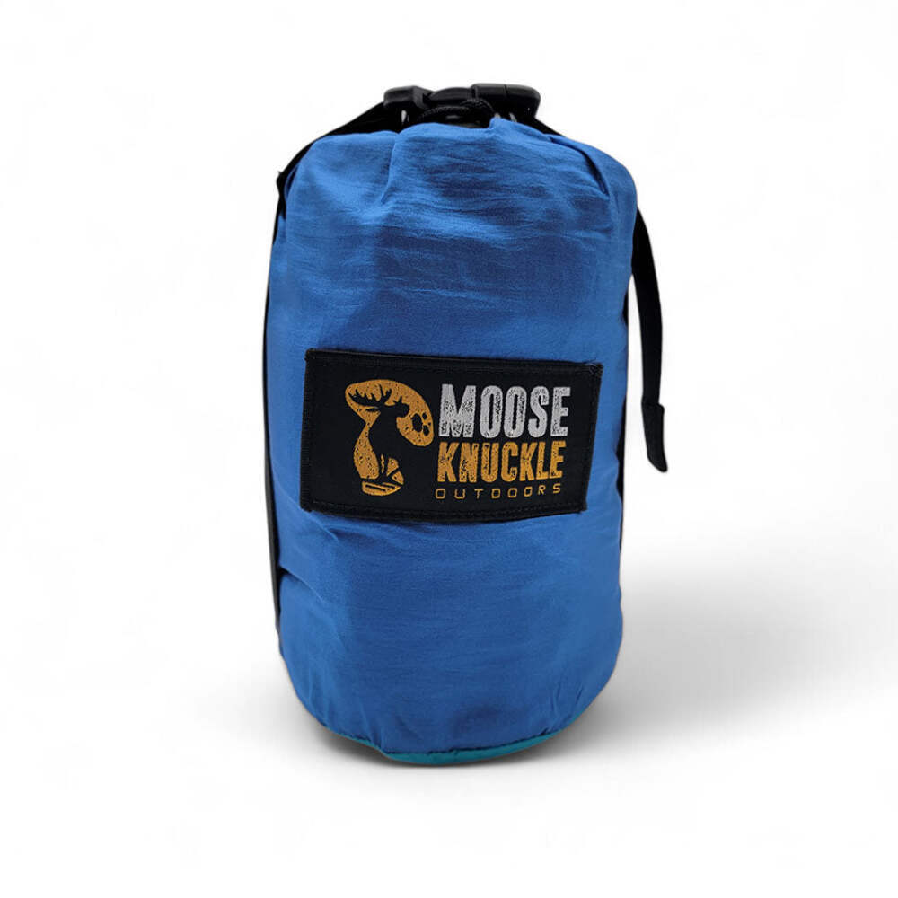 Mooseknuckle Outdoors Double Camping Hammock (Blue)