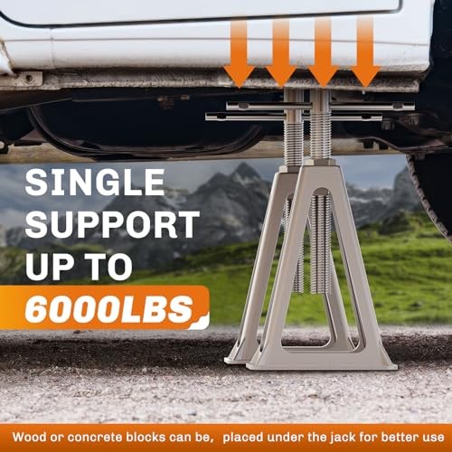 RV Stabilizers Jacks 4 Pack,Screw Jack Stands for RV Camper Travel Basic