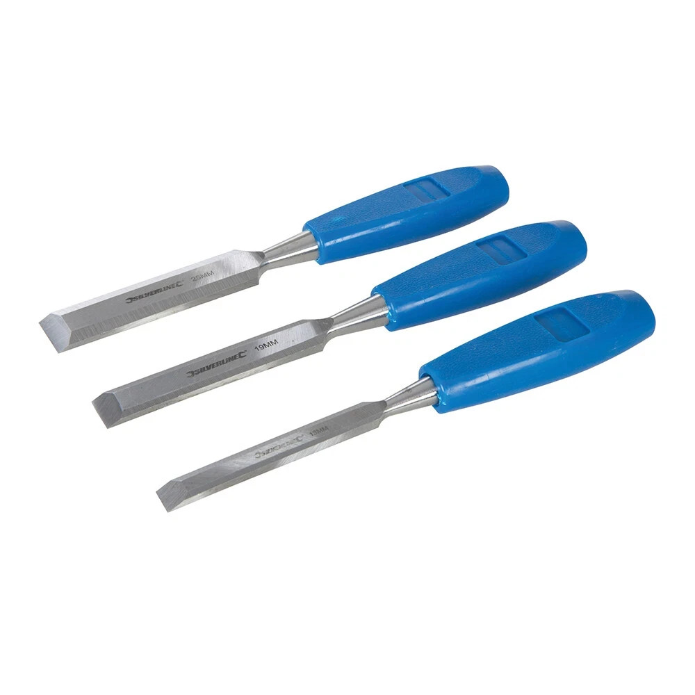 Silverline Wood Chisel Set 549666 - 3pce