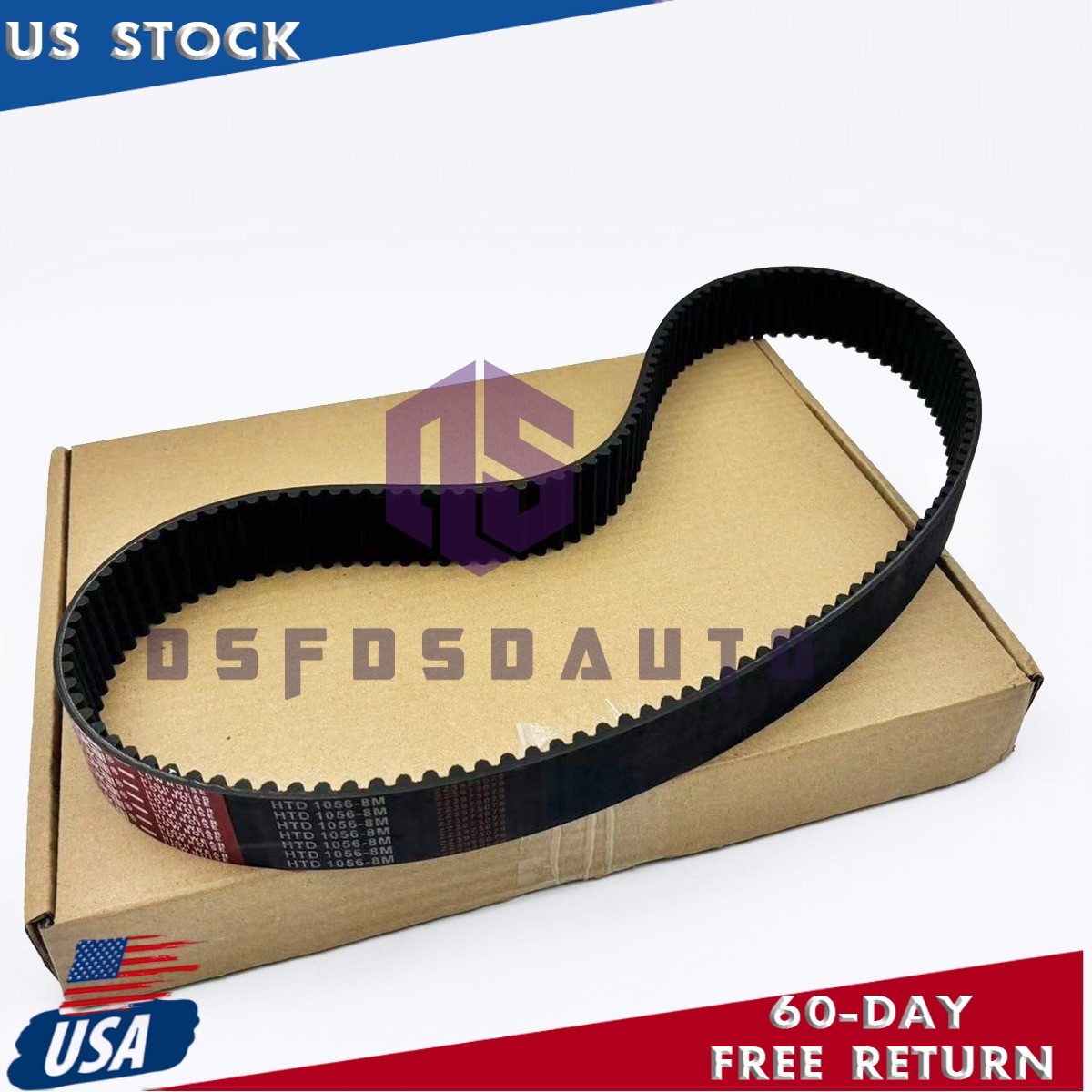 Belt Drives Replacement Belt - 1-1/2" - 8mm - 132-Tooth BDL-30853 BE